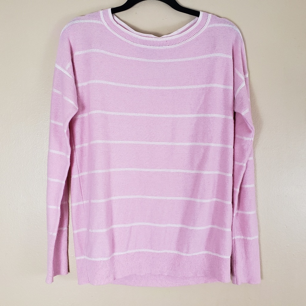 Banana Republic Striped Top Cashmere Blend XS F16